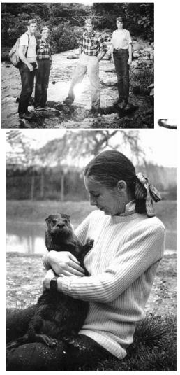 Clio Smeeton, the only child of Miles and Beryl Smeeton, shown below with John Guzzwell and her parents, and more recently, at bottom, echoes Craig’s sentiments when she says she learned self-sufficiency and responsibility while cruising with her parents. In addition, she learned to be happy in her own company.