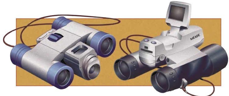 Picture of different binoculars