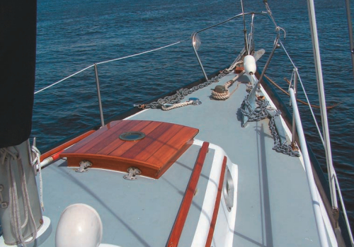 Picture of a boat deck