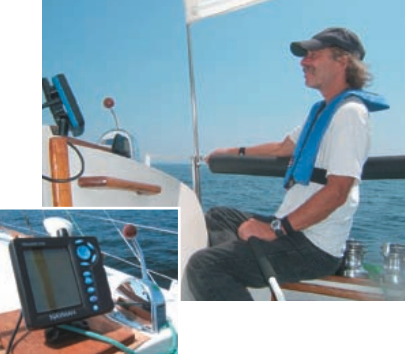 Having the engine controls on the coachroof makes for safer passage in tight or difficult quarters.
