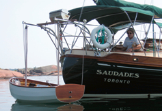 Nina looks the part as Saudades’ tender, and fits nicely too.
