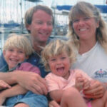 Rich experiences needn’t cost a bundle, as Dave and Jaja Martin discovered when they continued cruising as a family once Chris and Holly came along, above.