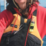 Picture of a woman sailing