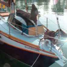 Carrying a dinghy step 1