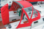 You don't have to be a seamstress to replace a dodger's window plastic. With a little work, the typical sailor can add years of life to a boat's dodger and improve the looks of the boat as part of the bargain