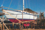 Picture of a boat on stilts