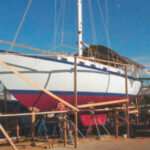 Picture of a boat on stilts