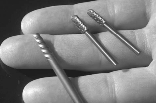 Wicked-looking carbide-tipped nubs on a suicide mission did the trick.
