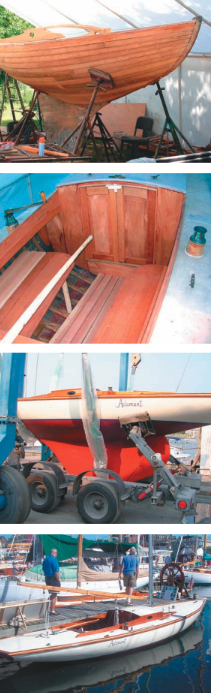 Adamant, a 1937 Interclub one-design, is a success story for all who wish to preserve old classics.