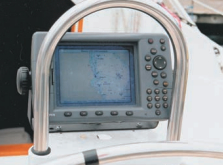The GPS chart plotter