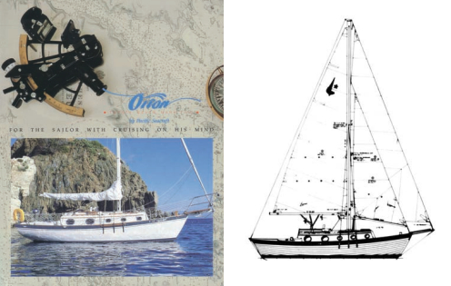 Company founders Mike Howarth and Henry Mohrschladt added to their line as they grew. Henry designed the first few models, including the Orion 27, which enjoyed a 12-year production run.
