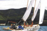 Picture of a boat sailing