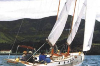 Picture of a boat sailing