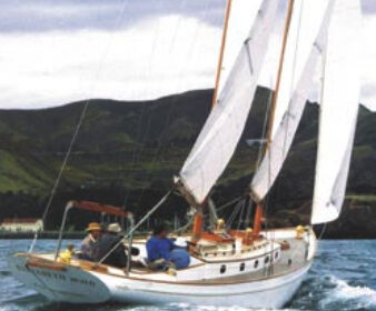 Picture of a boat sailing