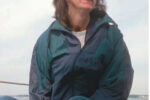 Picture of a woman on a boat