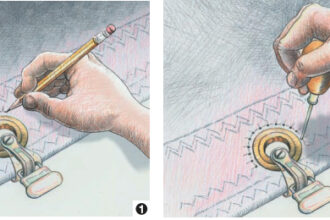 Grommet reinforcement steps