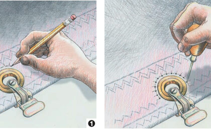 Grommet reinforcement steps