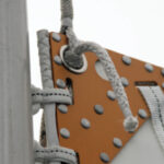 No need for a shackle at the head of this sail with the help of double-braided line and Paul’s clever trick.