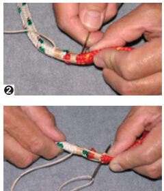 Steps for replacing halyards