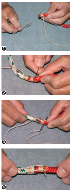 Steps for replacing halyards