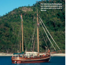 The Colin Archer Redningskoite was originally designed for pilot and rescue work on the coast of Norway.