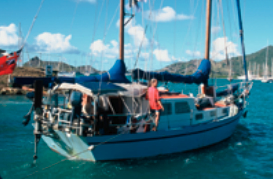 The legacy of Spray lives on. Modern boats with lines based on those of the old oyster smack that carried Joshua Slocum around the world more than 100 years ago are still popular. This Bruce Roberts design was built in steel.