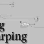 1. The sailboat is anchored using its main anchor. Someone rows the tender ahead and drops the kedge anchor. 2. The sailboat is pulled ahead to the kedge anchor and the main anchor is hauled aboard. A second kedge anchor is rowed out with the tender and dropped ahead of the first one. 3. The sailboat is pulled ahead once more to the second kedge anchor and the first kedge anchor is retrieved. That first kedge anchor is then rowed out once more to serve in the same capacity. 4. Puff, puff, puff! The process is repeated as the sailboat is hauled up a stream, off a shoal, across a marina, or out of harm’s way in any number of situations.