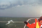 Picture of the sea during a storm