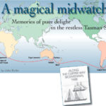 Book cover with world map