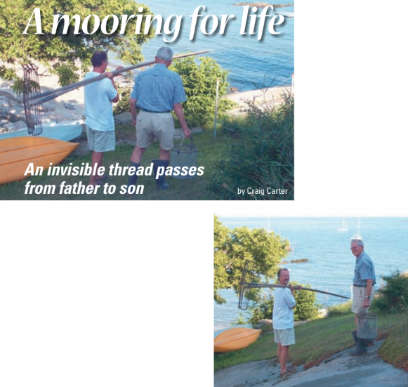 Pictures of two people going clamming
