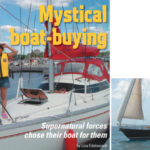 Sogno del Mare was a good family boat, shown here with Josh and Leah, but the Edelswards were destined for Triumph of Hope, their steel cutter, shown below.