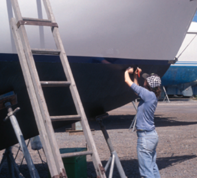Nothing looks worse than a wobbly boot stripe . . . so take care!