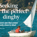 Bill and Lisa were surprised at how well Pudgy sails, given its blunt bow and wide beam.