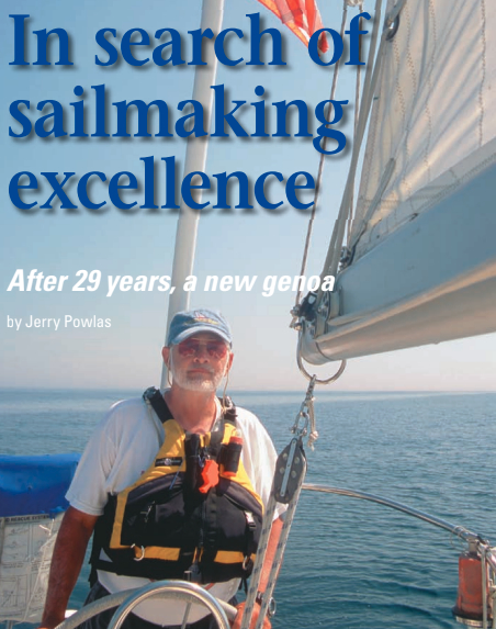 Picture of a man sailing