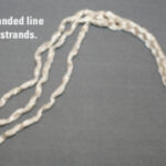 Unlay a 3-stranded line and braid the strands.