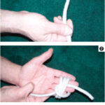Steps to tying a stopper knot