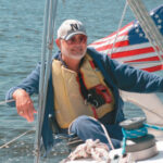 Picture of a man sailing