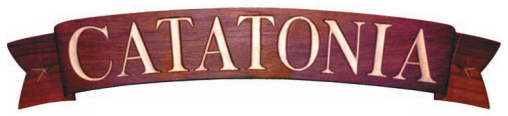 This nameboard uses round-bottomed letters. The letter style was adapted from the cover of a magazine.