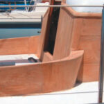 Everything above the toerail on Herald Bird, a 1972 Cheoy Lee, is ready for a Le Tonkinois treatment.