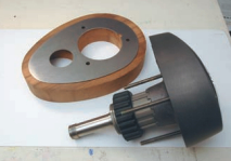 The raised teak base was constructed using the stainless-steel deck plate from the manufacturer as a pattern.