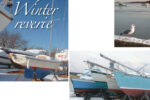 Pictures of boats in the New England weather