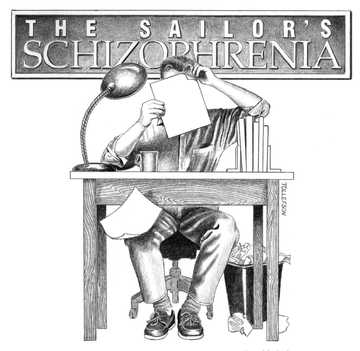 The Sailor's Schizophrenia title card