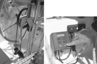 Commemorative photo of Autohelm 3000 aboard Mystic, the editors’ C&C 30. This autopilot ran frequently for nearly 10 years. The day following this photo session, it failed. An indicator of how important this feature is aboard Mystic: a new autopilot was ordered immediately.