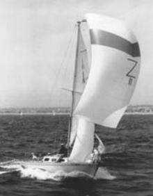 Excalibur 26, Bill Crealock’s first successful racing design.
