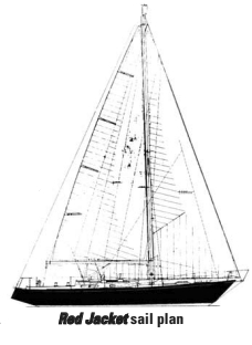 Red Jacket sail plan
