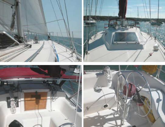 Pictures of the deck and rig