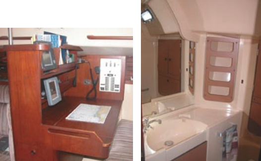 Pictures of below deck