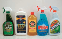 Neutral: Simple Green; Boat Zoap; Murphy Oil Soap; Windex; Fantastik.