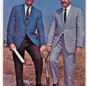 Columbia founders: Richard (Dick) Valdes and Maurice (Morey) Threinen