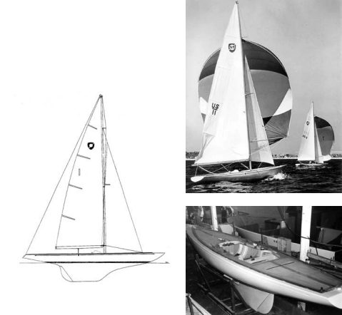 The speedy 5.5-Meter, 32 feet, 5 inches.